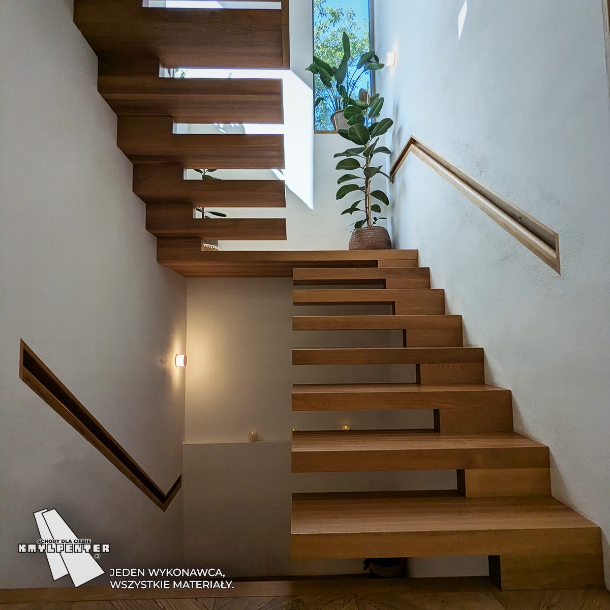 Schody półkowe Gdynia