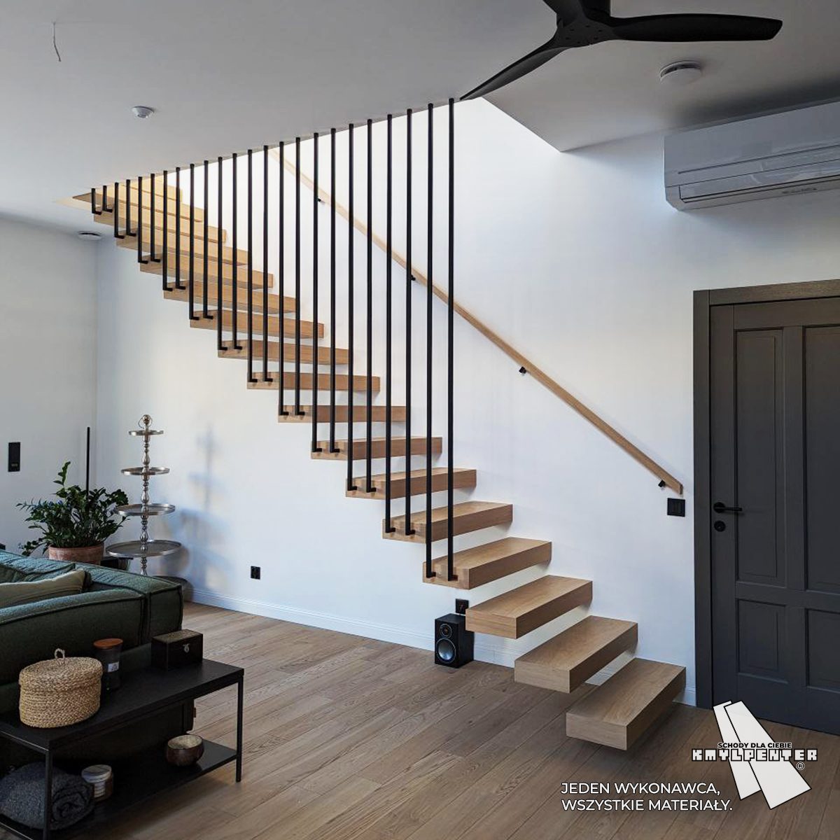 Schody półkowe loftowe Warszawa